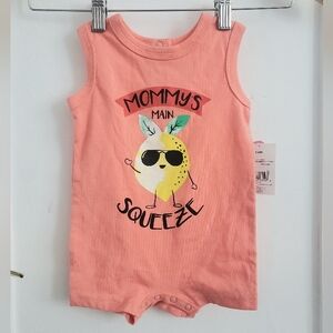 Baby Jumper Onesie 3-6 Months Mommy's Main Squeeze George